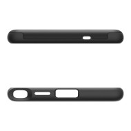 Удароустойчив кейс с MagSafe за Samsung Galaxy S25 Ultra от Spigen Slim Armor Mag - Black