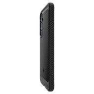 Удароустойчив кейс с MagSafe за Samsung Galaxy S25 от Spigen Rugged Armor Mag - Matte Black