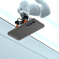 Удароустойчив кейс с MagSafe за Samsung Galaxy S25  от Spigen Rugged Armor Mag - Marble Grey