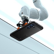 Удароустойчив, твърд кейс с MagSafe за Samsung Galaxy S25 от Spigen Tough Armor - Black