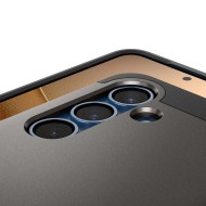 Удароустойчив, твърд кейс с MagSafe за Samsung Galaxy S25 от Spigen Tough Armor - Gunmetal
