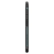 Удароустойчив, твърд кейс с MagSafe за Samsung Galaxy S25 от Spigen Tough Armor - Abyss Green