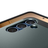 Удароустойчив, твърд кейс с MagSafe за Samsung Galaxy S25 от Spigen Tough Armor - Abyss Green