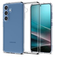 Удароустойчив кейс за Samsung Galaxy S25 от Spigen Ultra Hybrid - Crystal Clear