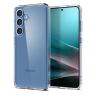 Удароустойчив кейс за Samsung Galaxy S25 от Spigen Ultra Hybrid - Crystal Clear