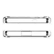 Удароустойчив кейс с MagSafe пръстен за Samsung Galaxy S25  от Spigen Ultra Hybrid Mag - Бял