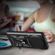 Удароустойчив калъф за Xiaomi Redmi Note 14 Pro+ Plus 5G от Tech-Protect CamShield Pro - Matte Black