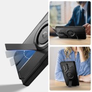 360 градусов калъф с MagSafe за Samsung Galaxy S25 Ultra от Tech-Protect Kevlar - Black