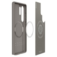 Силиконов кейс за Samsung Galaxy S25 Ultra  от Spigen Parallax  - Ash Grey