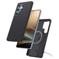 Силиконов кейс с МagSafe за Samsung Galaxy S25 Ultra от Spigen Fit - Black