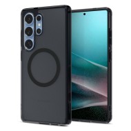 Удароустойчив кейс с MagSafe пръстен за Samsung Galaxy S25 Ultra  от Spigen Ultra Hybrid Mag - Frost Black