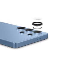 2 х Протектори за лещи на Samsung Galaxy S25 Ulta от Spigen Optic Pro Glas.Tr EZ FIT 2-Pack - Черен