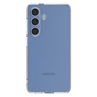Удароустойчив, силиконов кейс за Samsung Galaxy S25 от Spigen Liquid Crystal - Crystal Clear