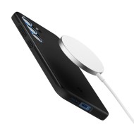 Тънък кейс с MagSafe за Samsung Galaxy S25 от Spigen Thin Fit Mag - Черен