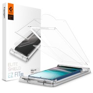 Стъклен протектор за дисплей на Samsung Galaxy S25 от Spigen Elite Shield Ëz Fit" - Прозрачен