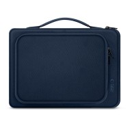 Калъф тип чанта за 15-16 инчов лаптоп от Tech Protect Basic Bag - Navy Blue