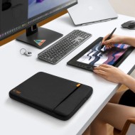 Kалъф за лаптоп 13-14 инча от Tech-Protect Defender - Черен