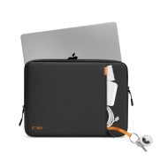 Kалъф за лаптоп 15-16 инча от Tech-Protect Defender - Черен