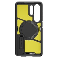 Удароустойчив, твърд кейс с MagSafe за Samsung Galaxy S25 Ultra от Spigen Tough Armor - Black
