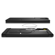 Удароустойчив, твърд кейс с MagSafe за Samsung Galaxy S25 Ultra от Spigen Tough Armor - Black