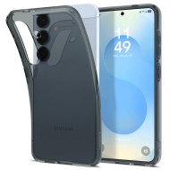 Удароустойчив, силиконов кейс за Samsung Galaxy S25 от Spigen Liquid Crystal - Space Crystal