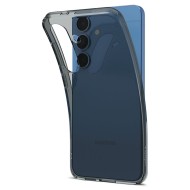 Удароустойчив, силиконов кейс за Samsung Galaxy S25 от Spigen Liquid Crystal - Space Crystal