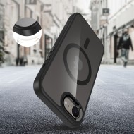 TECH-PROTECT MAGMAT MAGSAFE IPHONE SE 4 2025 BLACK/CLEAR