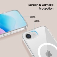 TECH-PROTECT FLEXAIR HYBRID MAGSAFE IPHONE SE 4 2025 CLEAR