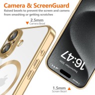 TECH-PROTECT MAGFLEX MAGSAFE IPHONE SE 4 2025 SHINY GOLD