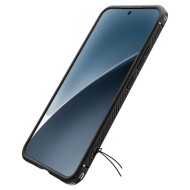 Удароустойчив кейс за Xiaomi 15 от Spigen Rugged Armor - Matte Black