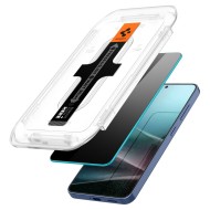 2 броя стъклени протектори за дисплей на Samsung Galaxy S24 / S25 от от Spigen Glas.TR "Ez Fit" - Privacy