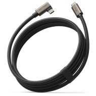 Кабел за зареждане USB-C / USB-C 240w 4K 60Hz от Ringke USB 3.2 Gen 200см - Черен