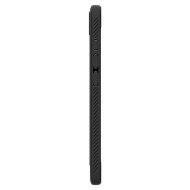Удароустойчив кейс с MagSafe за iPhone 16e от Spigen Rugged Armor Mag - Matte Black