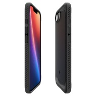 Удароустойчив кейс с MagSafe за iPhone 16e от Spigen Rugged Armor Mag - Matte Black