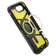 Удароустойчив, твърд кейс с MagSafe за iPhone 16е от Spigen Tough Armor Mag - Black