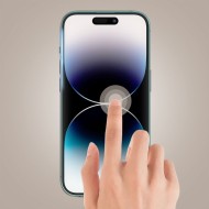 2 x Стъклен протектор за дисплей на iPhone 13 / 13 Pro / 14 / 16e от Tech-Protect Glass Fit+ - Black