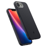 Удароустойчив кейс с MagSafe за iPhone 16e от Spigen Nano Pop - Black Sesame