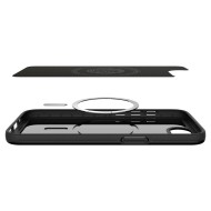 Тънък кейс с MagSafe за iPhone 16e от Spigen Thin Fit Mag - Черен