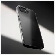 Тънък кейс с MagSafe за iPhone 16e от Spigen Thin Fit Mag - Черен