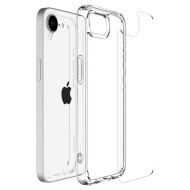 Удароустойчив кейс за иПхоне 16е от Spigen Ultra Hybrid - Crystal Clear