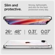 Удароустойчив кейс за иПхоне 16е от Spigen Ultra Hybrid - Crystal Clear