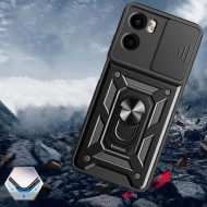 Удароустойчив калъф за Motorola Moto G05 / E15 от Tech-Protect CamShield Pro - Black