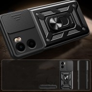 Удароустойчив калъф за Motorola Moto G05 / E15 от Tech-Protect CamShield Pro - Black