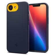 Удароустойчив кейс с MagSafe за iPhone 16e от Spigen Nano Pop - Blueberry Navy