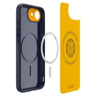Удароустойчив кейс с MagSafe за iPhone 16e от Spigen Nano Pop - Blueberry Navy