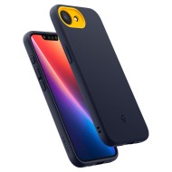 Удароустойчив кейс с MagSafe за iPhone 16e от Spigen Nano Pop - Blueberry Navy