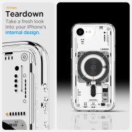 Удароустойчив кейс с MagSafe пръстен за iPhone 16e от Spigen Ultra Hybrid Mag - Neo One