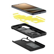 Удароустойчив, твърд кейс за Samsung Galaxy A36 5G от Spigen Tough Armor - Black