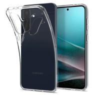 Удароустойчив, силиконов кейс за Samsung Galaxy A36 5G от Spigen Liquid Crystal - Crystal Clear