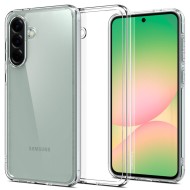 Удароустойчив кейс за Samsung Galaxy A56 5G от Spigen Ultra Hybrid - Crystal Clear